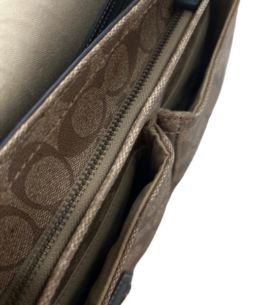 COACH（コーチ）COACH (コーチ) ショルダーバッグ/シグネチャー ベージュの古着・服飾アイテム