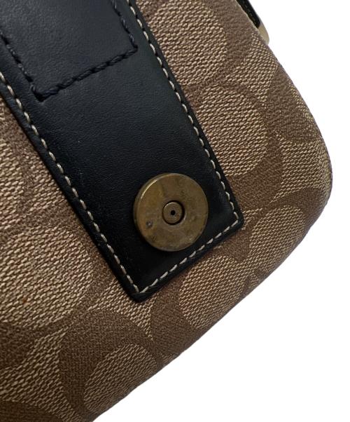 COACH（コーチ）COACH (コーチ) ショルダーバッグ/シグネチャー ベージュの古着・服飾アイテム