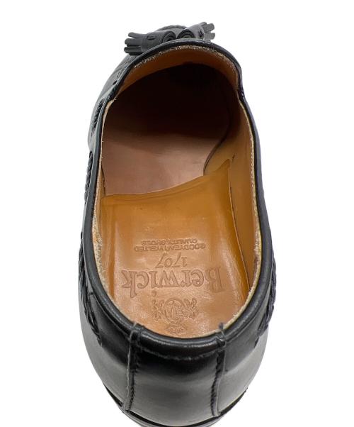 berwick（バーウィック）berwick (バーウィック) タッセルローファー ブラック サイズ:5 1/2の古着・服飾アイテム