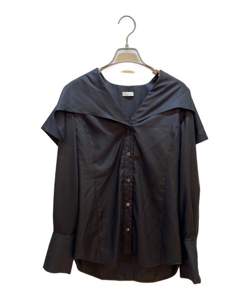 COLUMN（コラム）COLUMN (コラム) 長袖シャツ ブラック サイズ:Sの古着・服飾アイテム