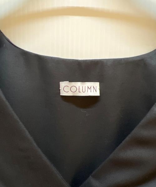 COLUMN（コラム）COLUMN (コラム) 長袖シャツ ブラック サイズ:Sの古着・服飾アイテム