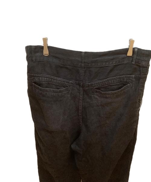 rito structure（リト ストラクチャー）rito structure (リト ストラクチャー) リネンパンツ ブラック サイズ:Ｍの古着・服飾アイテム