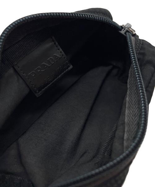 PRADA（プラダ）PRADA (プラダ) ミニポーチ ブラックの古着・服飾アイテム