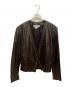 Yves Saint Laurent（イヴサンローラン）の古着「レザージャケット」｜ブラック