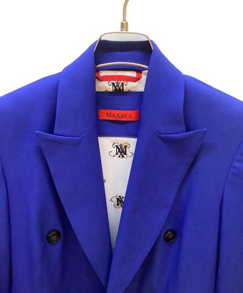 MAX&Co.（マックスアンドコー）MAX&Co. (マックスアンドコー) セットアップスーツ ブルー サイズ:US00の古着・服飾アイテム