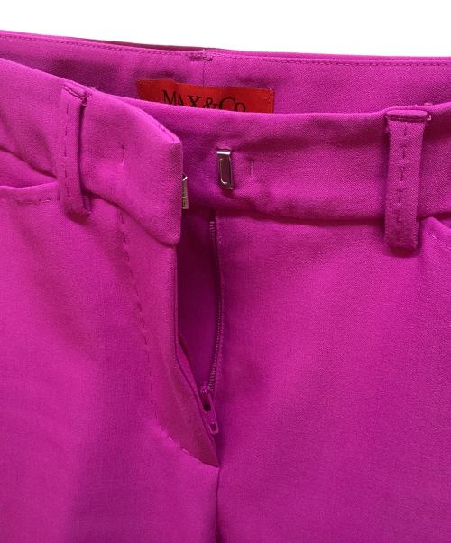 MAX&Co.（マックスアンドコー）MAX&Co. (マックスアンドコー) セットアップスーツ パープル サイズ:02の古着・服飾アイテム