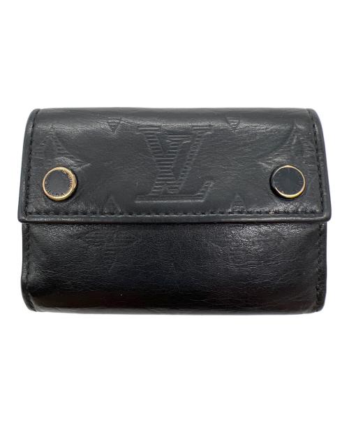 LOUIS VUITTON（ルイ ヴィトン）LOUIS VUITTON (ルイ ヴィトン) コンパクトウォレット ブラックの古着・服飾アイテム