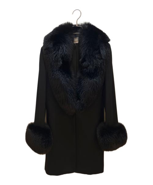 GIANNI VERSACE（ジャンニ・ヴェルサーチ）GIANNI VERSACE (ジャンニ・ヴェルサーチ) コート ブラック サイズ:40の古着・服飾アイテム