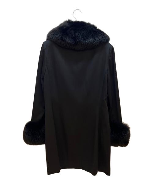 GIANNI VERSACE（ジャンニ・ヴェルサーチ）GIANNI VERSACE (ジャンニ・ヴェルサーチ) コート ブラック サイズ:40の古着・服飾アイテム
