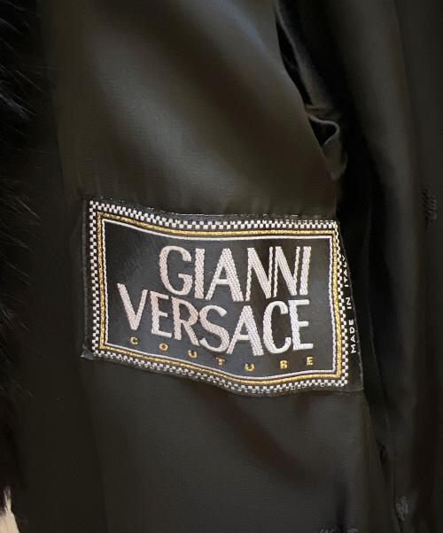 GIANNI VERSACE（ジャンニ・ヴェルサーチ）GIANNI VERSACE (ジャンニ・ヴェルサーチ) コート ブラック サイズ:40の古着・服飾アイテム