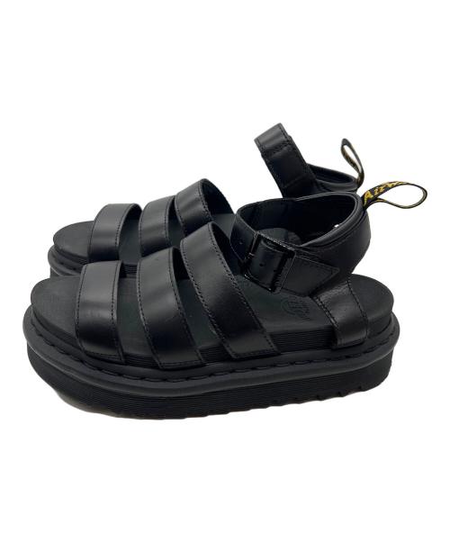 Dr.Martens（ドクターマーチン）Dr.Martens (ドクターマーチン) サンダル ブラック サイズ:24の古着・服飾アイテム