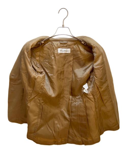 MaxMara（マックスマーラ）MaxMara (マックスマーラ) テーラードジャケット ベージュ サイズ:42の古着・服飾アイテム