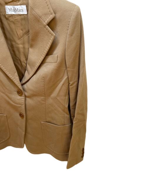 MaxMara（マックスマーラ）MaxMara (マックスマーラ) テーラードジャケット ベージュ サイズ:42の古着・服飾アイテム