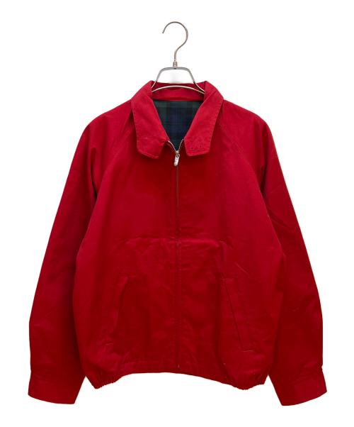 VAN（ヴァン）VAN (ヴァン) ジップジャケット レッド サイズ:Mの古着・服飾アイテム