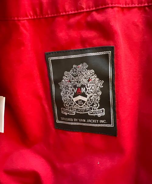 VAN（ヴァン）VAN (ヴァン) ジップジャケット レッド サイズ:Mの古着・服飾アイテム