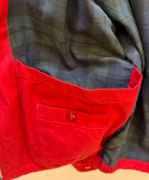 VAN（ヴァン）VAN (ヴァン) ジップジャケット レッド サイズ:Mの古着・服飾アイテム