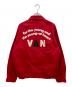 VAN (ヴァン) ジップジャケット レッド サイズ:M：10000円