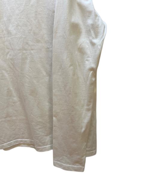 JIL SANDER（ジルサンダー）JIL SANDER (ジルサンダー) 長袖カットソー ホワイト サイズ:Lの古着・服飾アイテム