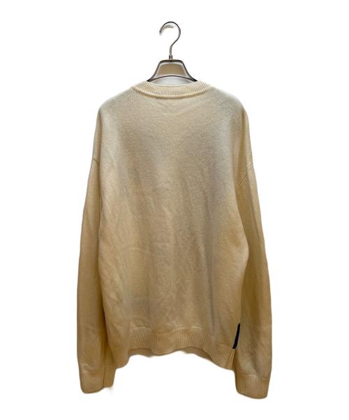 LOUIS VUITTON（ルイ ヴィトン）LOUIS VUITTON (ルイ ヴィトン) 厚手ニット アイボリー サイズ:Lの古着・服飾アイテム