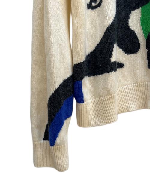 LOUIS VUITTON（ルイ ヴィトン）LOUIS VUITTON (ルイ ヴィトン) 厚手ニット アイボリー サイズ:Lの古着・服飾アイテム