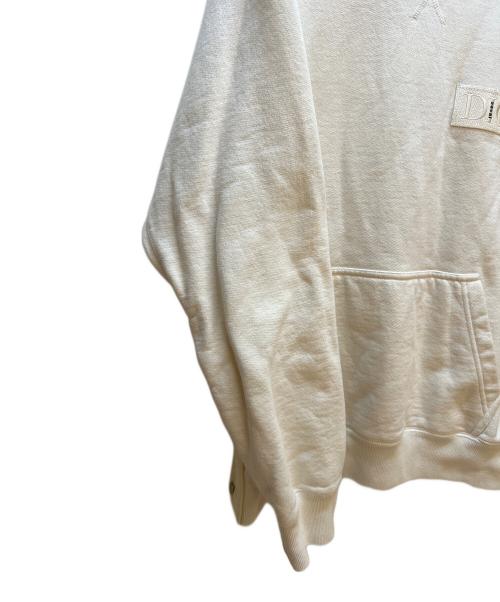 Dior（ディオール）Dior (ディオール) sacai (サカイ) スウェット ホワイト サイズ:Mの古着・服飾アイテム