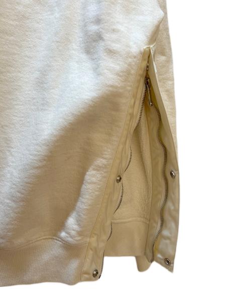 Dior（ディオール）Dior (ディオール) sacai (サカイ) スウェット ホワイト サイズ:Mの古着・服飾アイテム