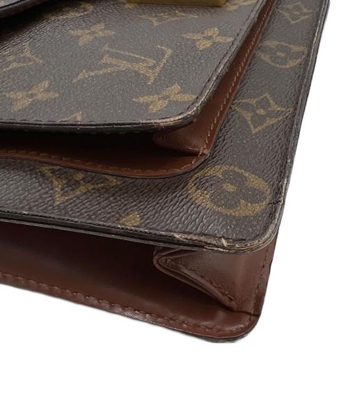 LOUIS VUITTON（ルイ ヴィトン）LOUIS VUITTON (ルイ ヴィトン) ハンドバッグ/モノグラム・モンソー ブラウンの古着・服飾アイテム