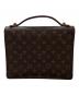 LOUIS VUITTON (ルイ ヴィトン) ハンドバッグ/モノグラム・モンソー ブラウン：50000円