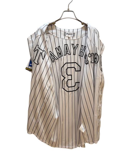 MIZUNO（ミズノ）MIZUNO (ミズノ) ユニフォーム ホワイト×ブラック サイズ:Oの古着・服飾アイテム