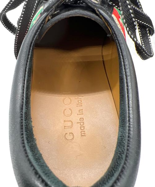 GUCCI（グッチ）GUCCI (グッチ) レザーシューズ ブラック サイズ:6の古着・服飾アイテム