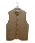 confect（コンフェクト）の古着「ウールベスト」｜ベージュ