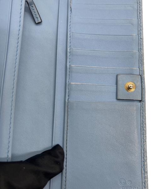 GUCCI（グッチ）GUCCI (グッチ) 長財布 スカイブルーの古着・服飾アイテム