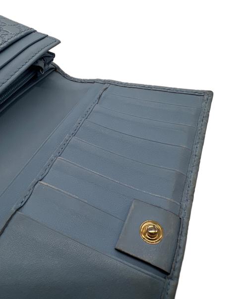 GUCCI（グッチ）GUCCI (グッチ) 長財布 スカイブルーの古着・服飾アイテム