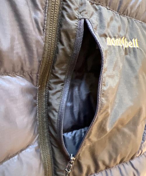 mont-bell（モンベル）mont-bell (モンベル) ダウンジャケット ブラック サイズ:Lの古着・服飾アイテム