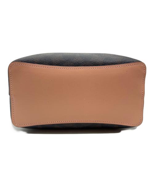 COACH（コーチ）COACH (コーチ) 2WAYショルダーバッグ ブラウン×ピンクの古着・服飾アイテム