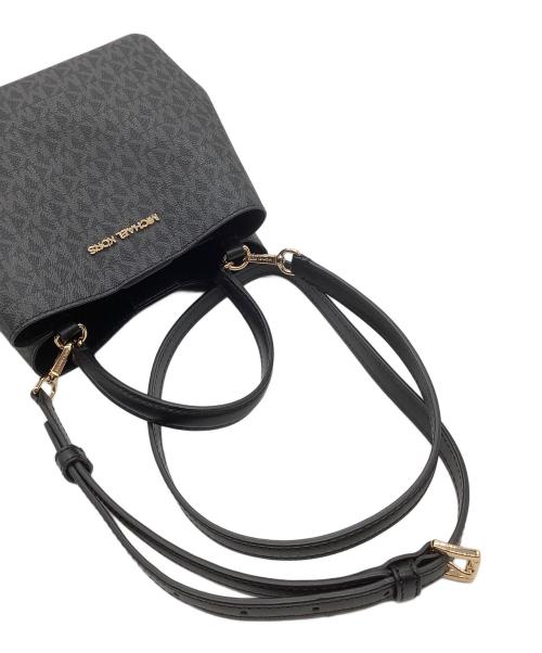 MICHAEL KORS（マイケル・コース）MICHAEL KORS (マイケル・コース) 2WAYショルダーバッグ ブラックの古着・服飾アイテム