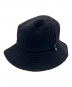 HERMESエルメス）の古着「バケットハット/カデナチャームバゲットハット」｜ブラック
