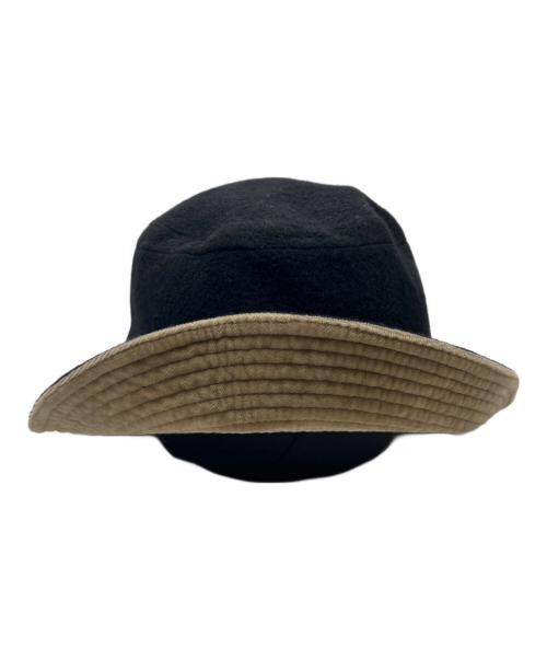 HERMES（エルメス）HERMES (エルメス) バケットハット/カデナチャームバゲットハット ブラック サイズ:57の古着・服飾アイテム