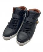 COACHコーチ）の古着「ハイカットスニーカー」｜ブラック