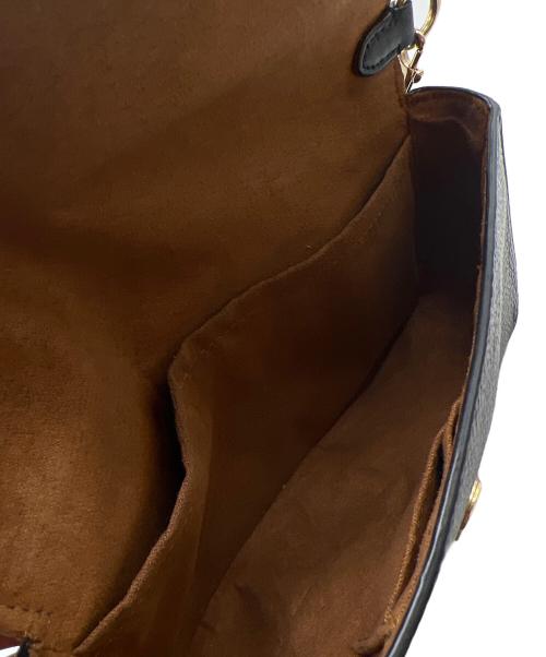 COACH（コーチ）COACH (コーチ) チェーンショルダーバッグ ブラックの古着・服飾アイテム