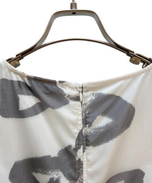 M'S GRACY（エムズグレイシー）M'S GRACY (エムズグレイシー) ノースリーブワンピース ホワイト サイズ:38の古着・服飾アイテム