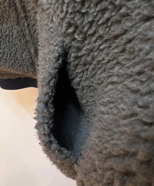 HUMAN MADE（ヒューマンメイド）HUMAN MADE (ヒューマンメイド) フリースボアジャケット グレー サイズ:Mの古着・服飾アイテム