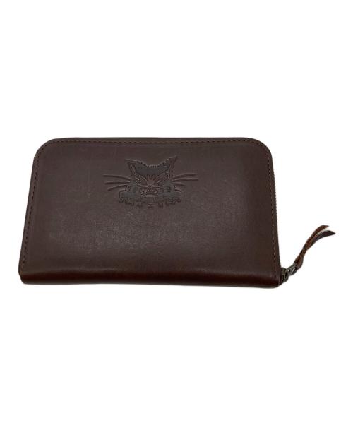 WACHIFIELD（ワチフィールド）WACHIFIELD (ワチフィールド) ラウンドファスナー財布 ブラウンの古着・服飾アイテム