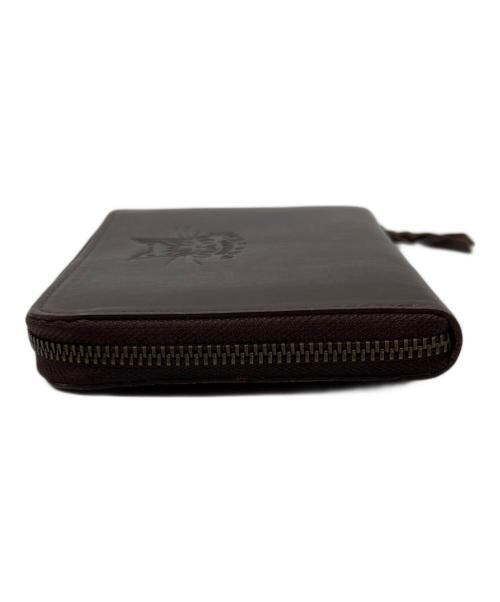 WACHIFIELD（ワチフィールド）WACHIFIELD (ワチフィールド) ラウンドファスナー財布 ブラウンの古着・服飾アイテム