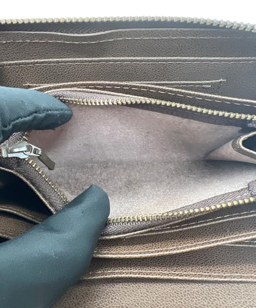 WACHIFIELD（ワチフィールド）WACHIFIELD (ワチフィールド) ラウンドファスナー財布 ブラウンの古着・服飾アイテム