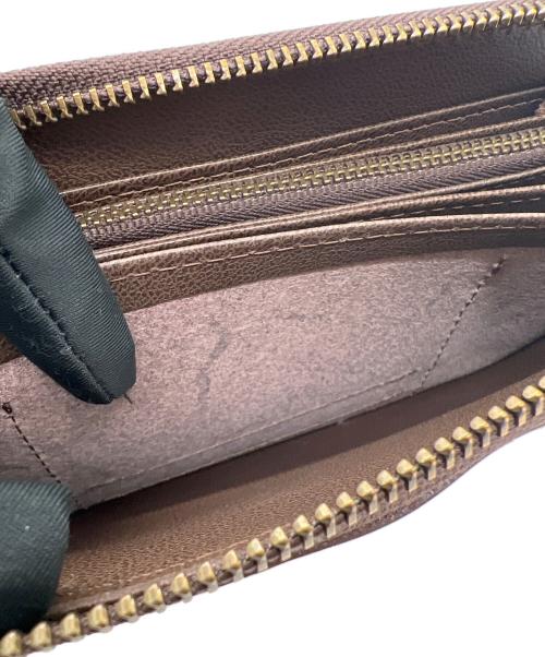 WACHIFIELD（ワチフィールド）WACHIFIELD (ワチフィールド) ラウンドファスナー財布 ブラウンの古着・服飾アイテム