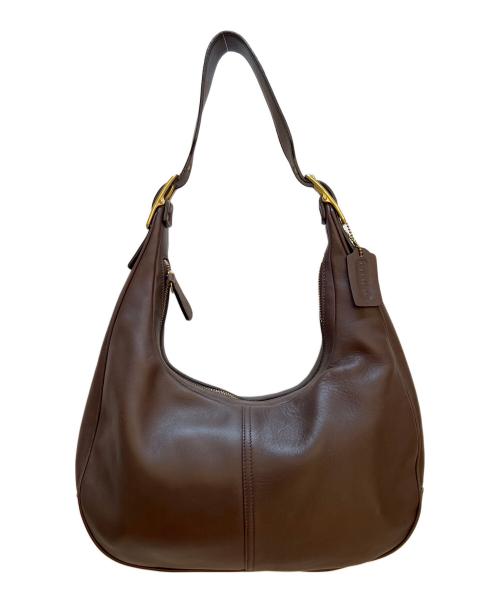 COACH（コーチ）COACH (コーチ) ホーボーショルダーバッグ ブラウンの古着・服飾アイテム