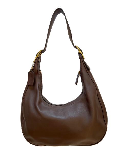 COACH（コーチ）COACH (コーチ) ホーボーショルダーバッグ ブラウンの古着・服飾アイテム