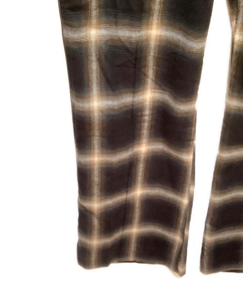 Needles（ニードルズ）Needles (ニードルズ) Piping Cowboy Pant ブラウン×ブラック サイズ:M 未使用品の古着・服飾アイテム
