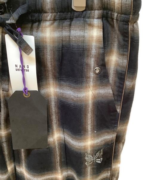 Needles（ニードルズ）Needles (ニードルズ) Piping Cowboy Pant ブラウン×ブラック サイズ:M 未使用品の古着・服飾アイテム
